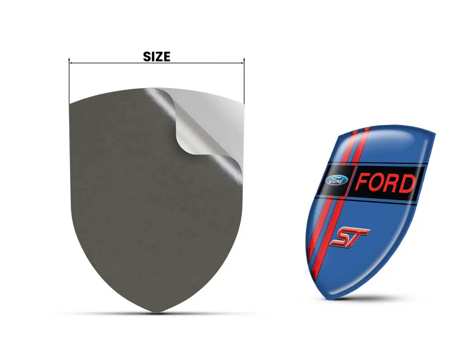 Ford Sticker Domes Exklusive Edition Edle Labels
